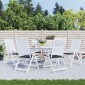 vidaXL Μαξιλάρια Καρέκλας 6 τεμ. Μαύρο Καρό 40 x 40 x 3 εκ. Υφασμάτινα