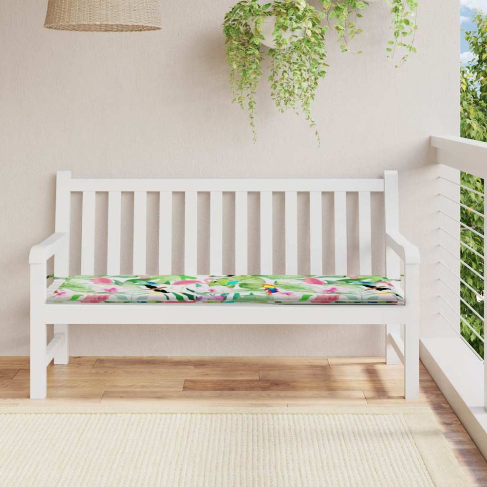 vidaXL Μαξιλάρι Πάγκου Κήπου Πολύχρωμο 150x50x3 εκ. Ύφασμα Oxford