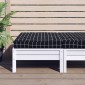 vidaXL Μαξιλάρι Παλέτας Μαύρο Καρό 60 x 60 x 8 εκ. Ύφασμα Oxford