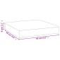 vidaXL Μαξιλάρι Παλέτας Τιρκουάζ 60 x 60 x 8εκ. από Ύφασμα Oxford