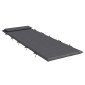 vidaXL Μαξιλάρι Ξαπλώστρας Ανθρακί 180 x 60 x 3 εκ. από Ύφασμα Oxford