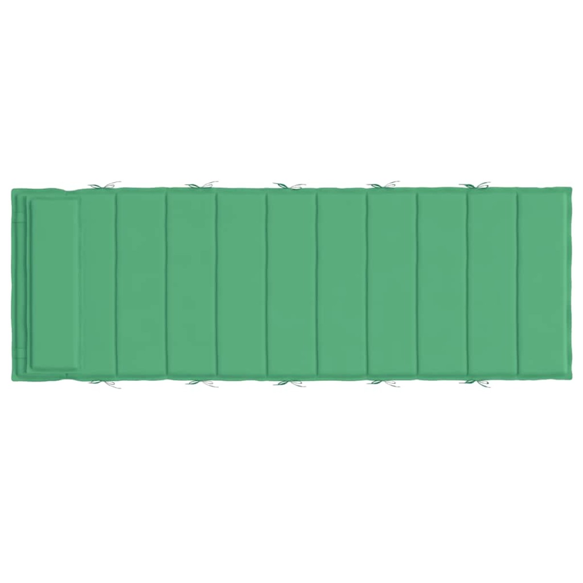 vidaXL Μαξιλάρι Ξαπλώστρας Πράσινο 180 x 60 x 3 εκ. από Ύφασμα Oxford
