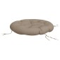 vidaXL Μαξιλάρι Στρογγυλό Taupe Ø 100 x 11 εκ. από Ύφασμα Oxford