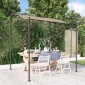 vidaXL Τέντα Taupe 2 x 2,3 μ. 180 γρ./μ² από Ύφασμα και Ατσάλι