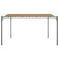 vidaXL Τέντα Taupe 4 x 3 μ. 180 γρ./μ² από Ύφασμα και Ατσάλι