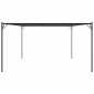 vidaXL Κιόσκι Ανθρακί 4x4 μ. 180 γρ/μ² από Ύφασμα και Ατσάλι