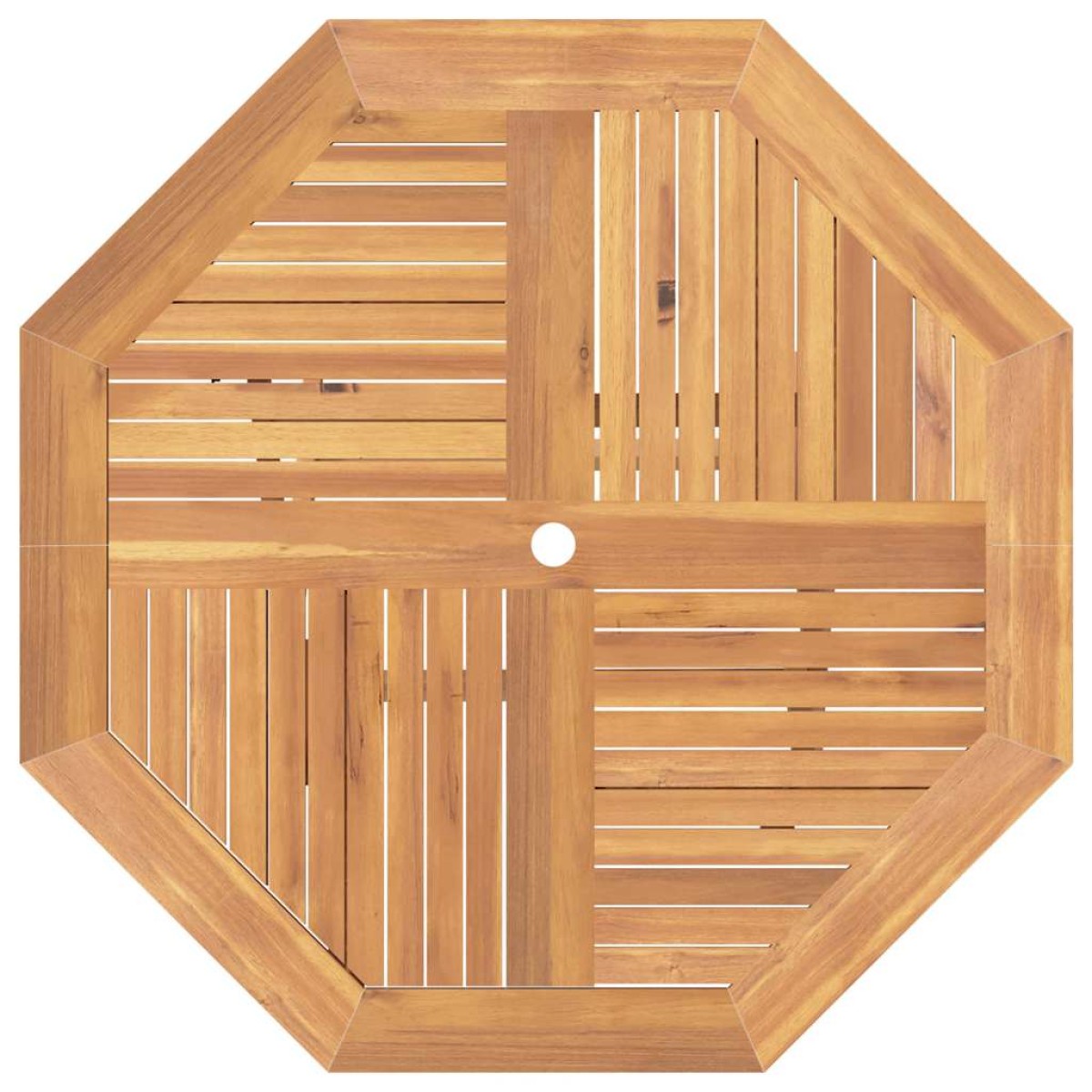vidaXL Τραπέζι Κήπου Πτυσσόμενο 120 x 120 x 75 εκ. Μασίφ Ξύλο Teak
