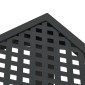 vidaXL Τραπέζι Κήπου Ανθρακί 200x100x72 εκ. Ατσάλινο