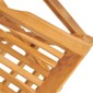 vidaXL Καρέκλες Κήπου Πτυσσόμενες 2 τεμ. 55x62x90 εκ. Μασίφ Ξύλο Teak