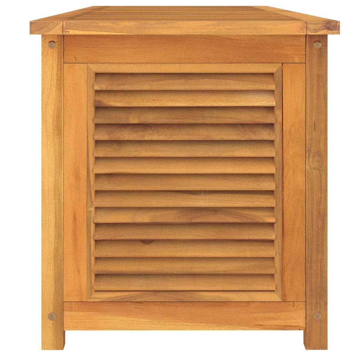 vidaXL Μπαούλο Αποθήκευσης Κήπου με Τσάντα 175x50x53εκ Μασίφ Ξύλο Teak
