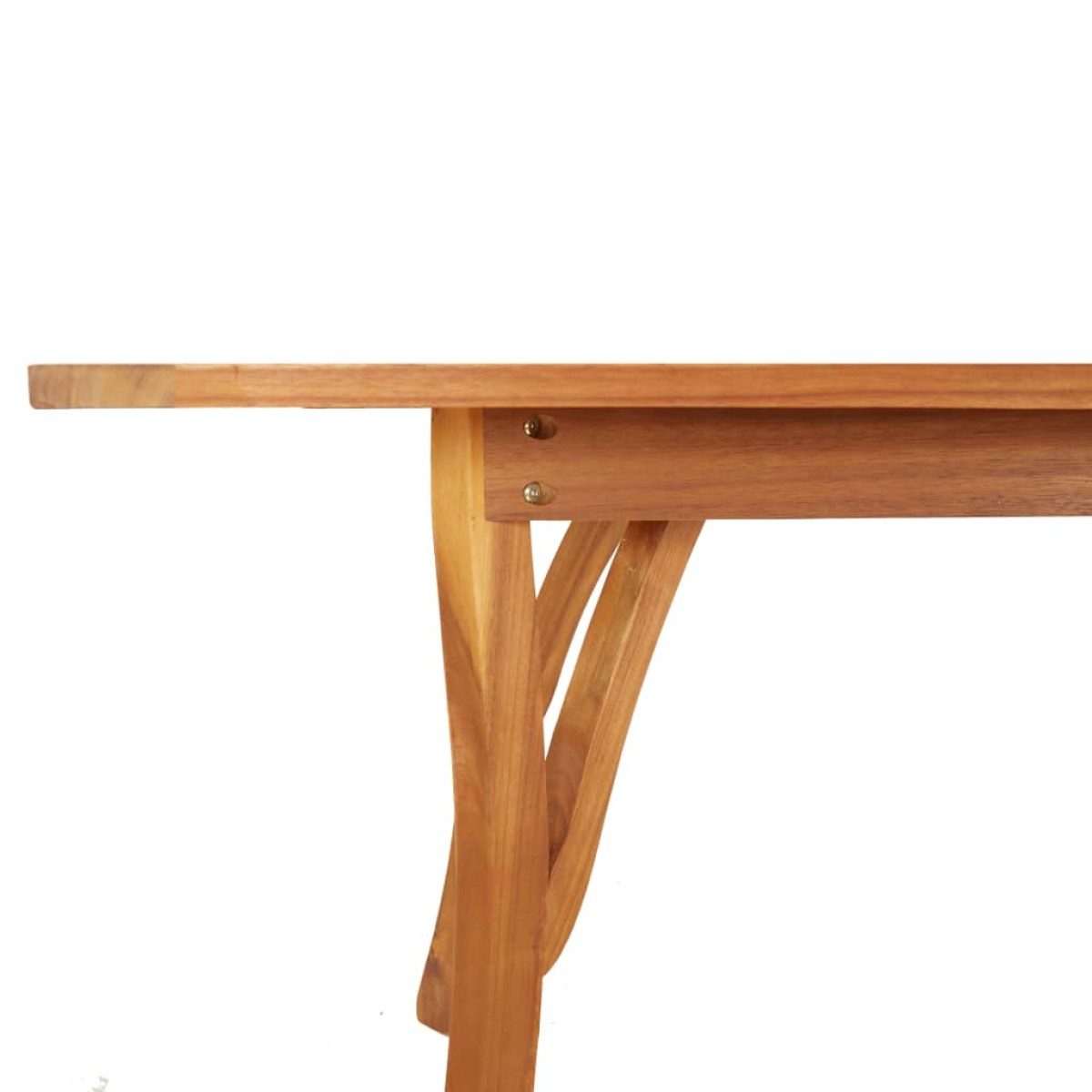 vidaXL Τραπέζι Κήπου 200x90x75 εκ. από Μασίφ Ξύλο Ακακίας