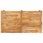 vidaXL Ζαρντινιέρα Υπερυψωμένη 160 x 60 x 84 εκ. Μασίφ Ξύλο Ακακίας