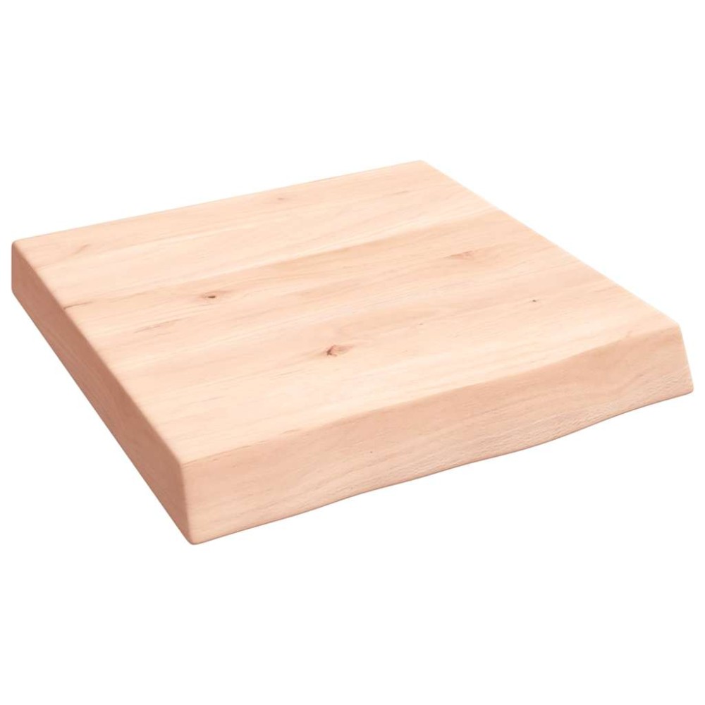 vidaXL Ράφι Τοίχου 40x40x(2-6) εκ. από Ακατέργαστο Μασίφ Ξύλο Δρυός