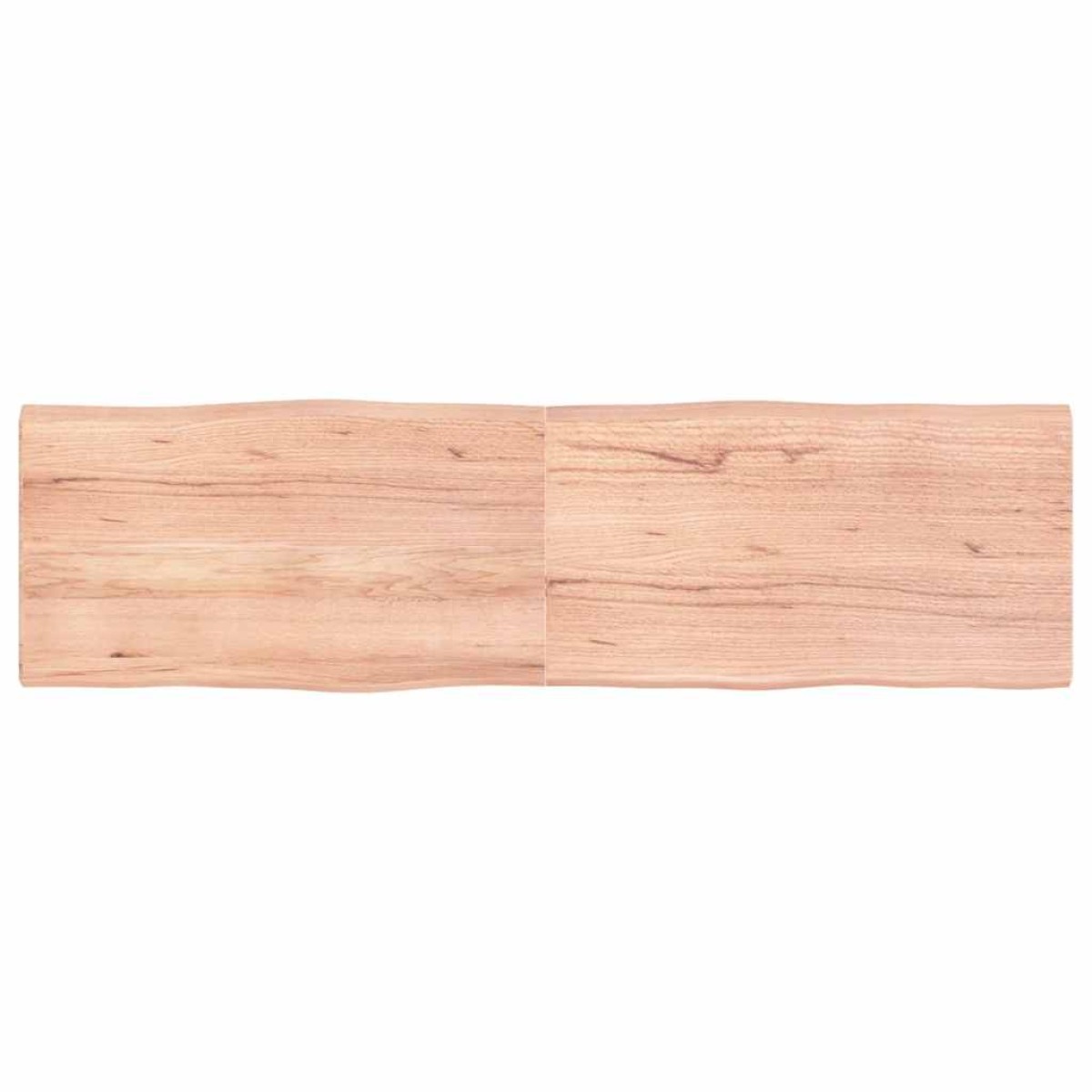 vidaXL Επιφάνεια Τραπεζιού Αν. Καφέ 180x50x4 εκ Επεξ. Μασίφ Ξύλο Δρυός