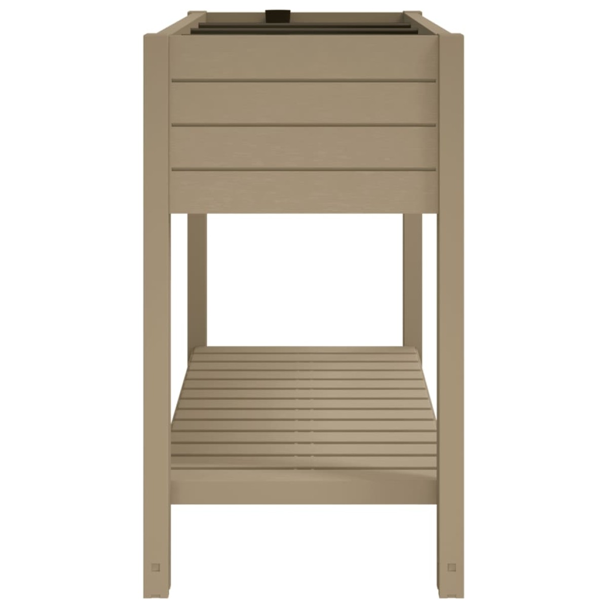 vidaXL Υπερυψωμ. Ζαρντινιέρα Κήπου Αν. Καφέ 110x45x79 εκ. Πολυπρ/λένιο