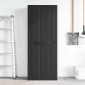 vidaXL Ντουλάπι Αποθ. Εξ. Χώρου Μαύρο 65x37x165εκ. Πολυπροπυλένιο