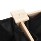 vidaXL Γλάστρα με Επένδυση 161 x 45 x 76 εκ. από Μασίφ Ξύλο Ελάτης