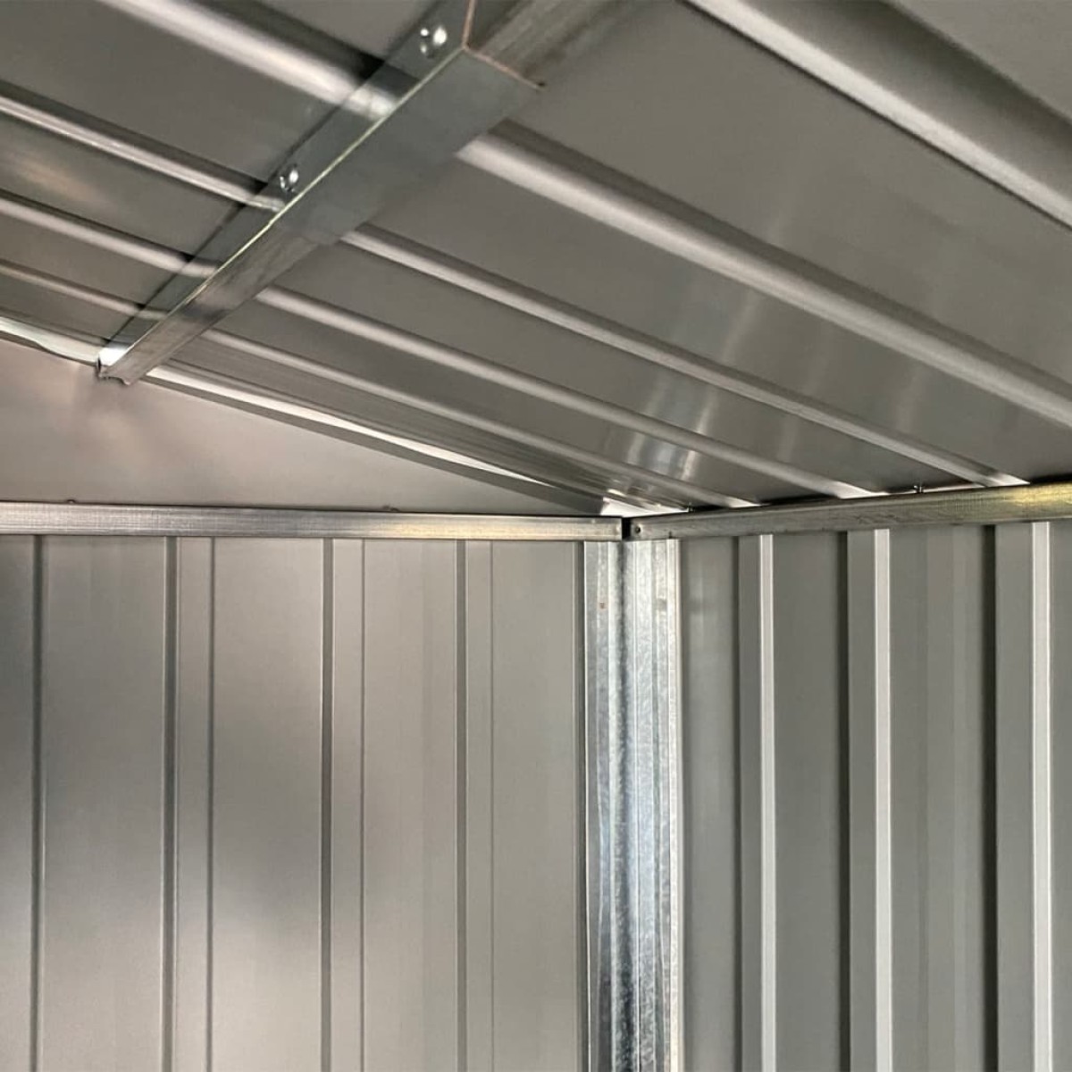 vidaXL Αποθήκη Κήπου Πράσινη 277x93x179 εκ. από Γαλβανισμένο Ατσάλι