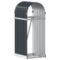 vidaXL Ξυλοθήκη Ανθρακί 40 x 45 x 100 εκ. από Γαλβανισμένο Ατσάλι