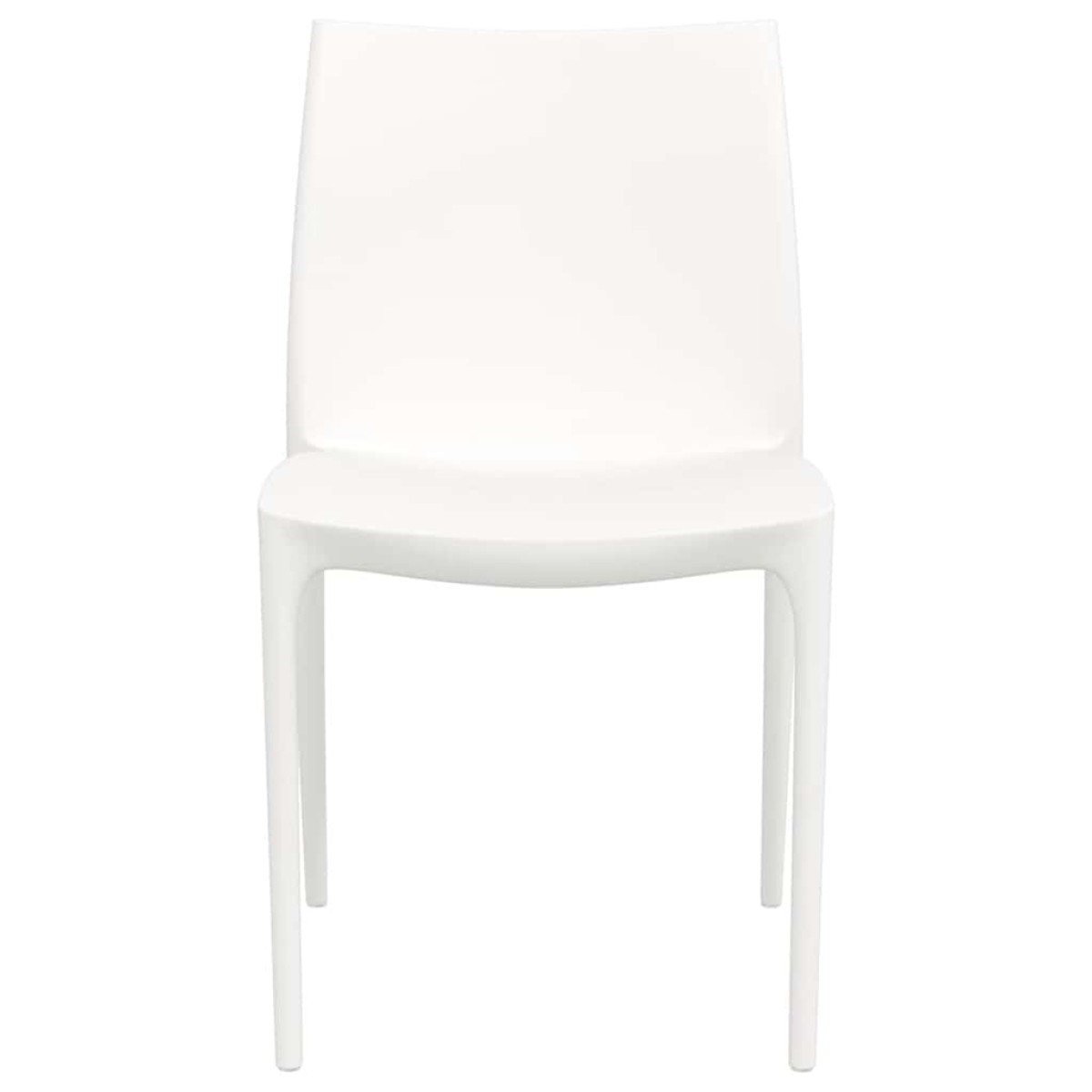 vidaXL Καρέκλες Κήπου 2 τεμ. Λευκές 50x46x80 εκ. από Πολυπροπυλένιο