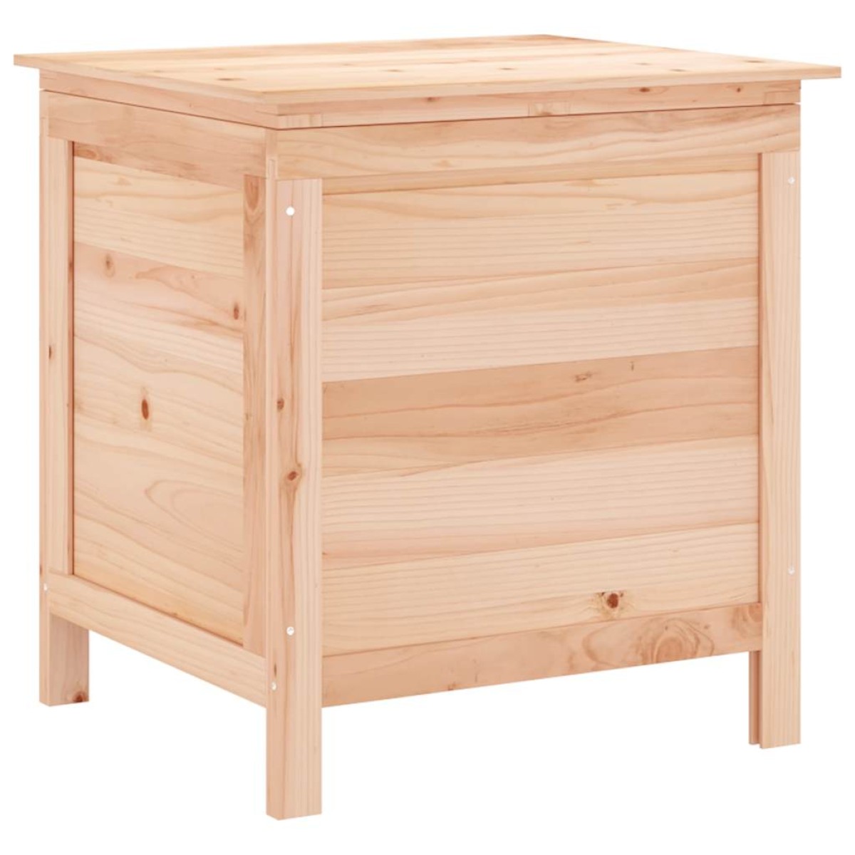 vidaXL Μπαούλο Αποθήκευσης Κήπου 50x49x56,5 εκ. από Μασίφ Ξύλο Ελάτης