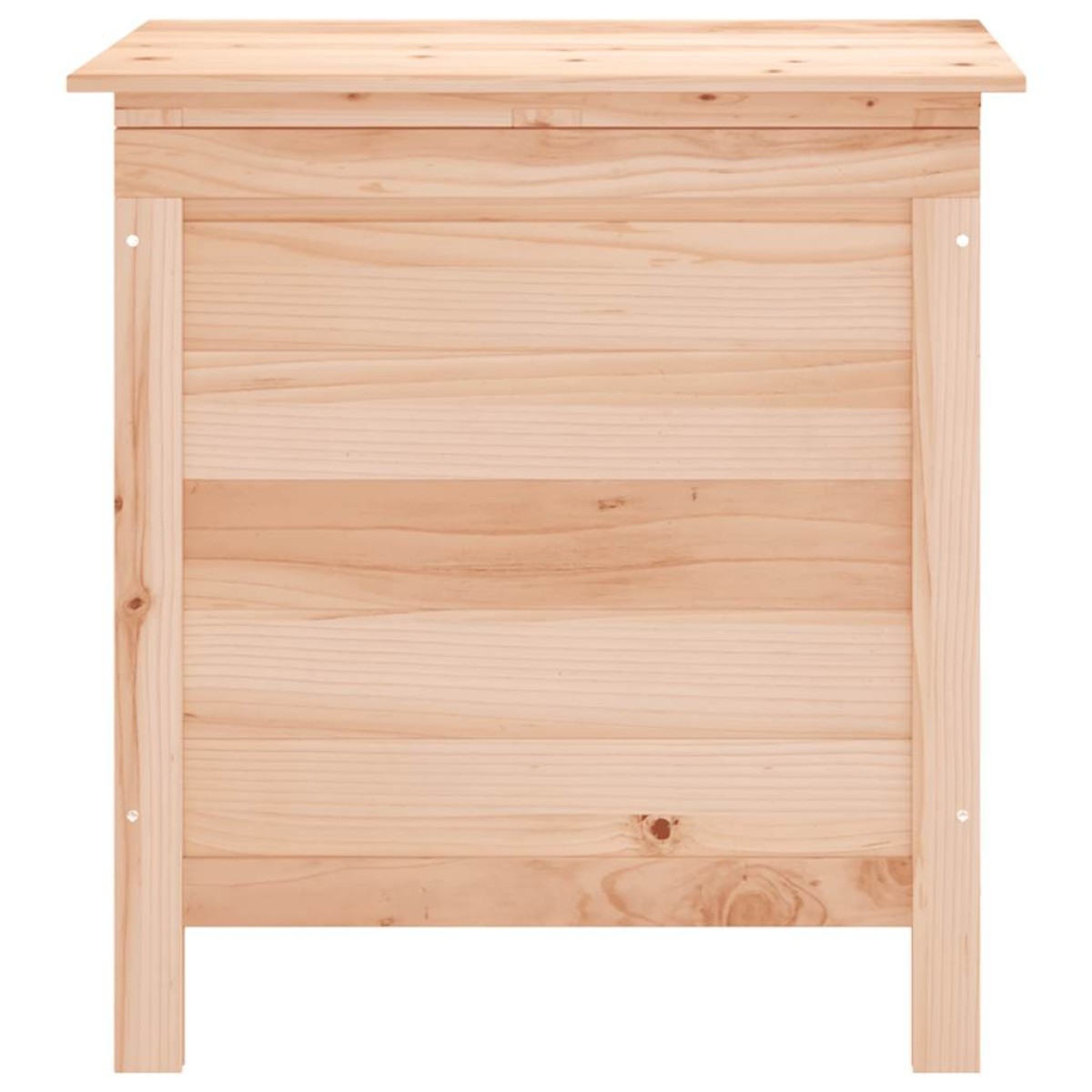 vidaXL Μπαούλο Αποθήκευσης Κήπου 50x49x56,5 εκ. από Μασίφ Ξύλο Ελάτης