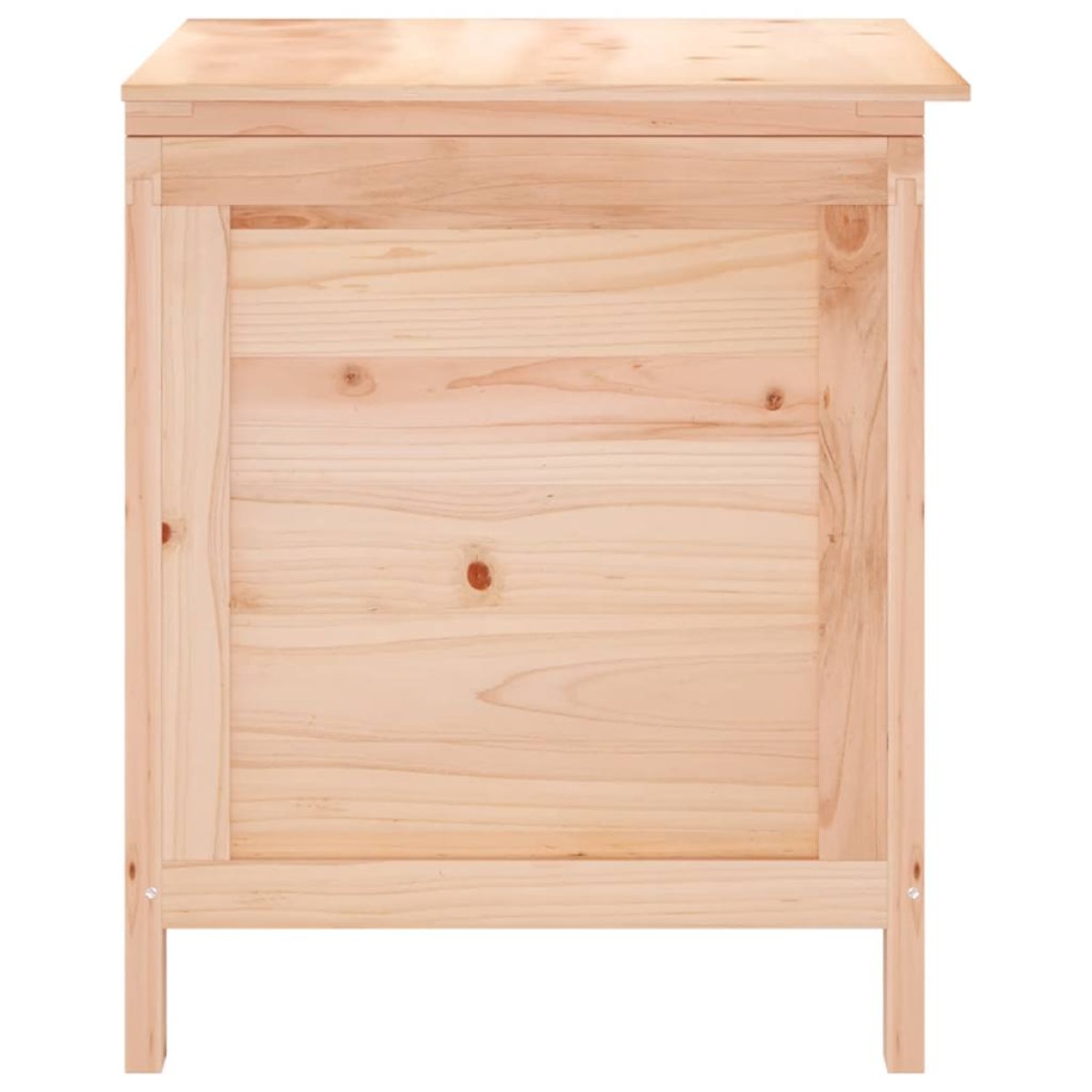 vidaXL Μπαούλο Αποθήκευσης Κήπου 50x49x56,5 εκ. από Μασίφ Ξύλο Ελάτης