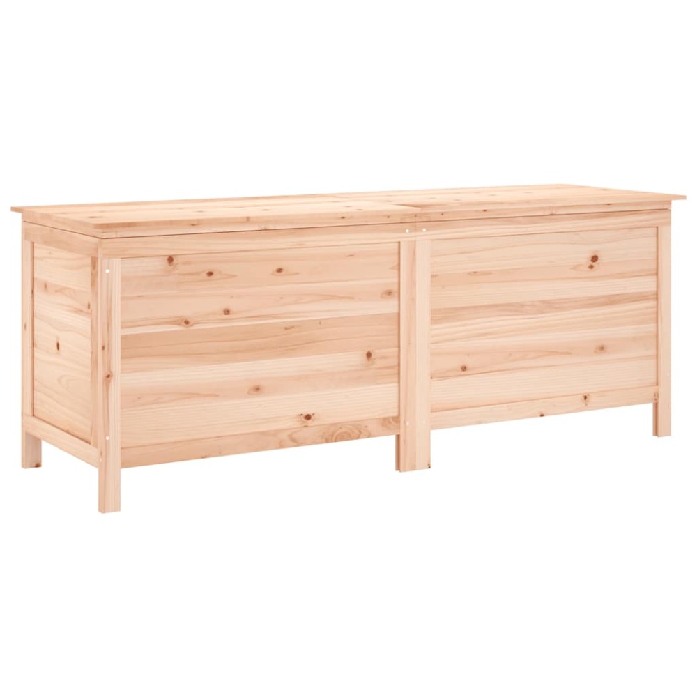 vidaXL Μπαούλο Αποθήκευσης Κήπου 150x50x56,5 εκ. από Μασίφ Ξύλο Ελάτης