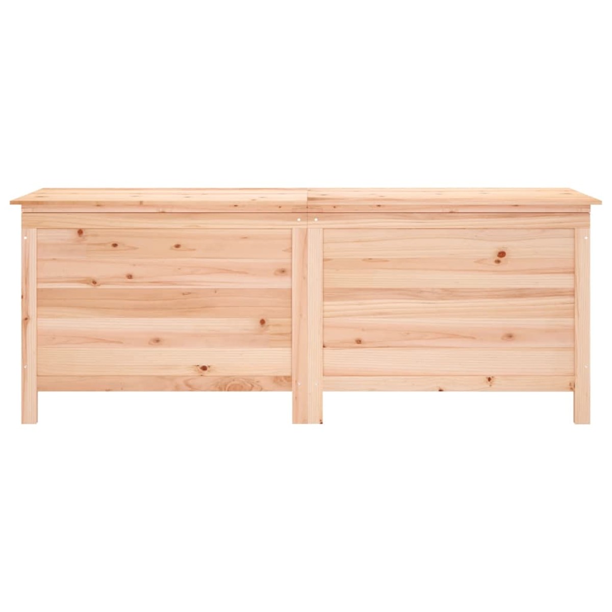 vidaXL Μπαούλο Αποθήκευσης Κήπου 150x50x56,5 εκ. από Μασίφ Ξύλο Ελάτης