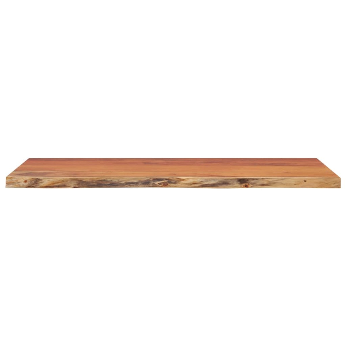 vidaXL Πάγκος Μπάνιου Ορθογώνιος 120x60x2,5 εκ. από Μασίφ Ξύλο Ακακίας