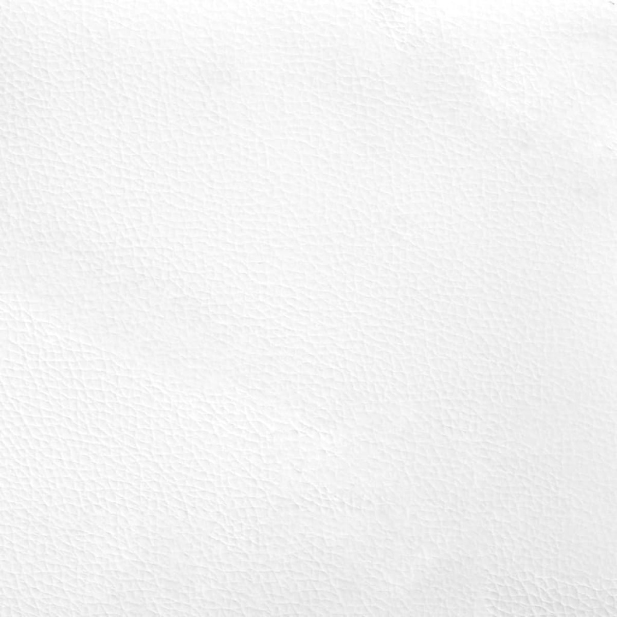 vidaXL Παγκάκι με Πλάτη Λευκός 112x65,5x75 εκ. από Συνθετικό Δέρμα