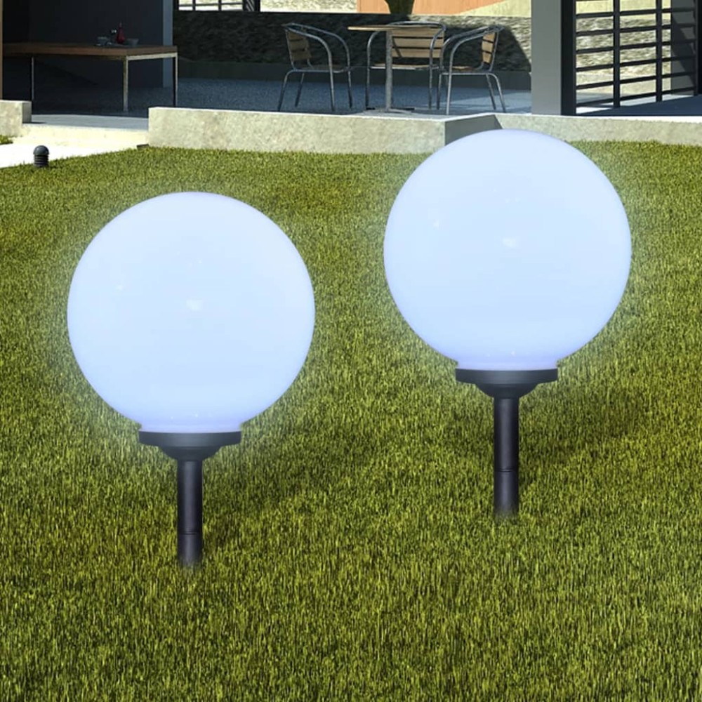 vidaXL Λάμπες Εξωτερικού Χώρου LED 2 Τεμ. 30 εκ. με Πάσσαλο Εδάφους