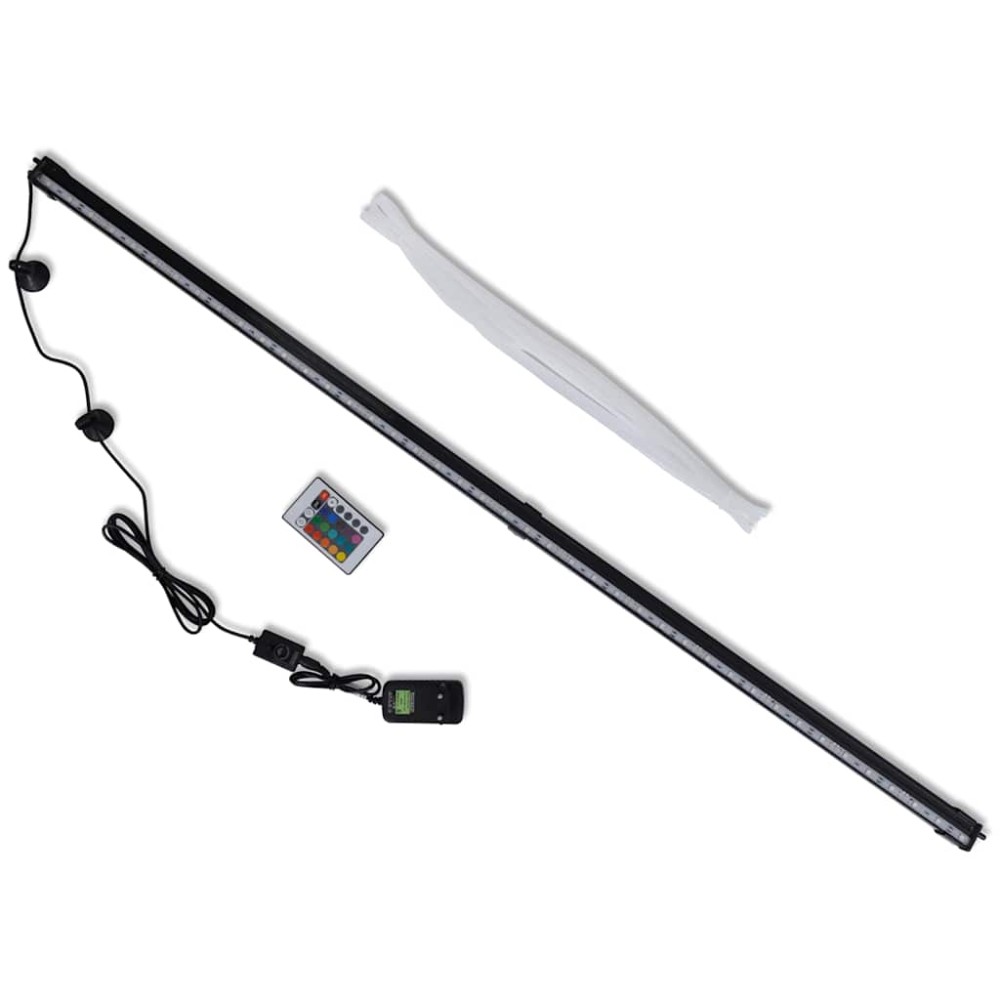 Λάμπα/Μπάρα Ενυδρείου LED RGB 107 εκ. με Φυσαλίδες
