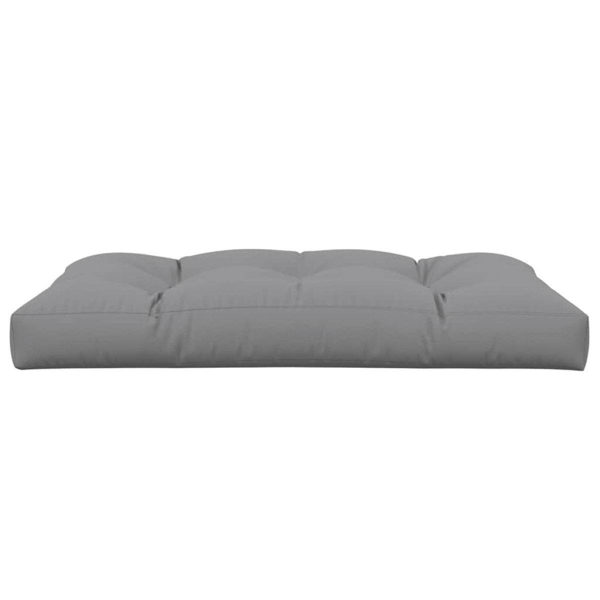 vidaXL Μαξιλάρι Καθίσματος Παλέτας Γκρι 120 x 80 x 12 εκ. Υφασμάτινο