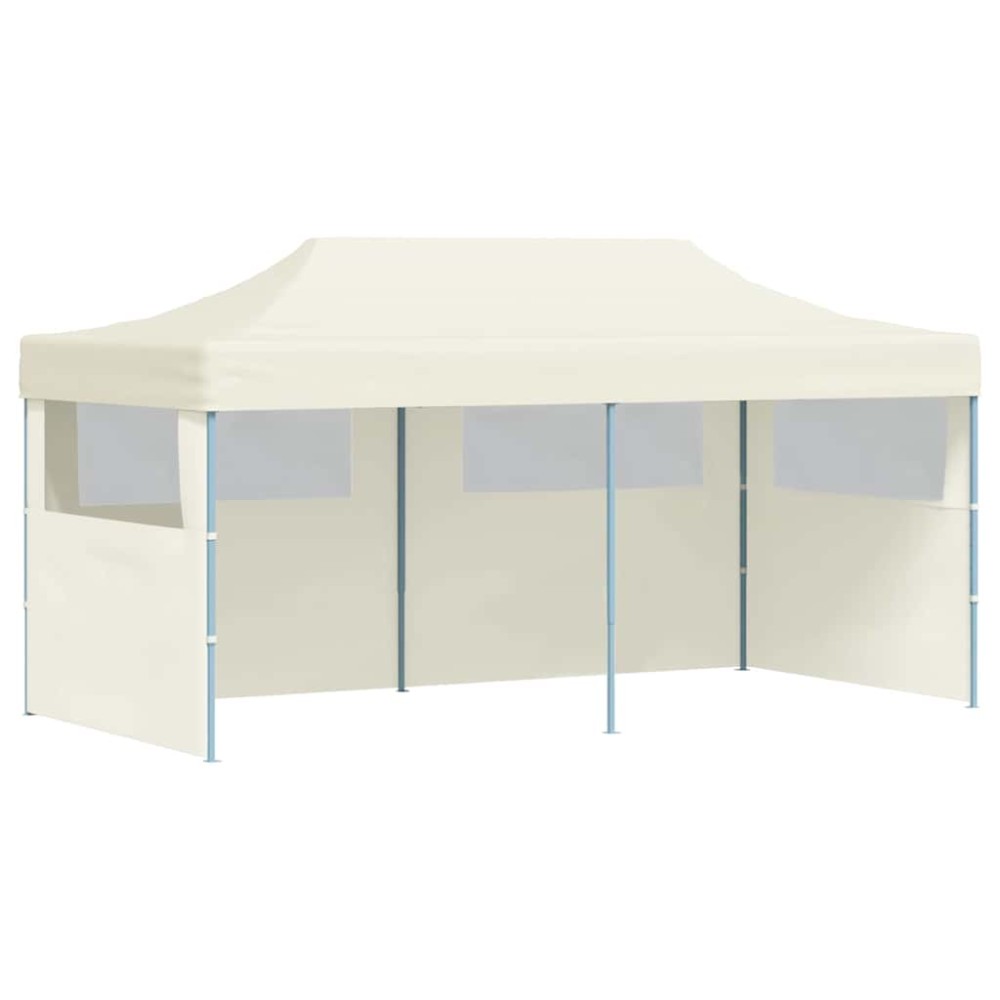vidaXL Τέντα Εκδηλώσεων Pop-up Πτυσσόμενη Κρεμ 3 x 6 μ.