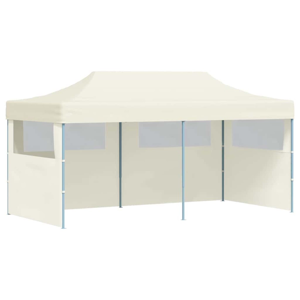 vidaXL Τέντα Εκδηλώσεων Pop-up Πτυσσόμενη Κρεμ 3 x 6 μ.