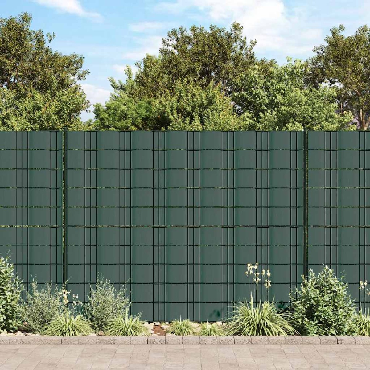 vidaXL Περίφραξη Προστατευτική Πράσινη 70 x 0,19 μ. από PVC