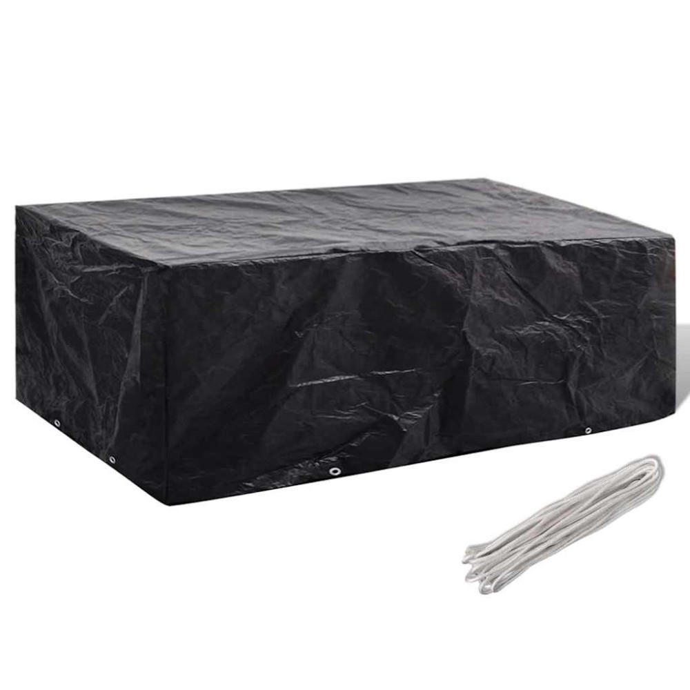 vidaXL Κάλυμμα Επίπλων Κήπου με 8 Κρίκους 200 x 160 x 70 εκ.