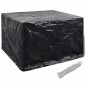 vidaXL Κάλυμμα Επίπλων Κήπου με 8 Κρίκους 135 x 135 x 90 εκ.