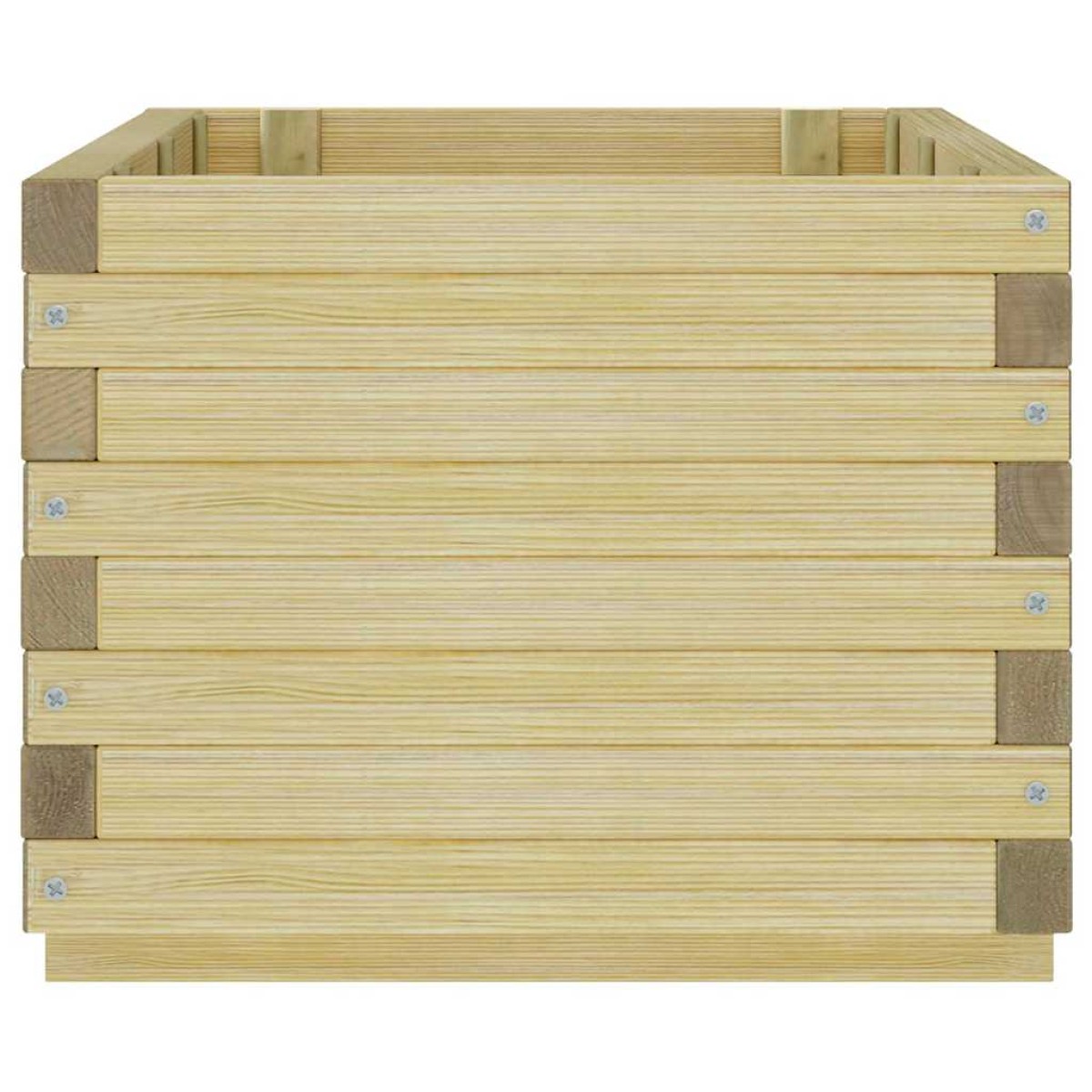 vidaXL Ζαρντινιέρα Υπερυψωμένη Ορθογώνια 100 x 50 x 40 εκ. Ξύλινη