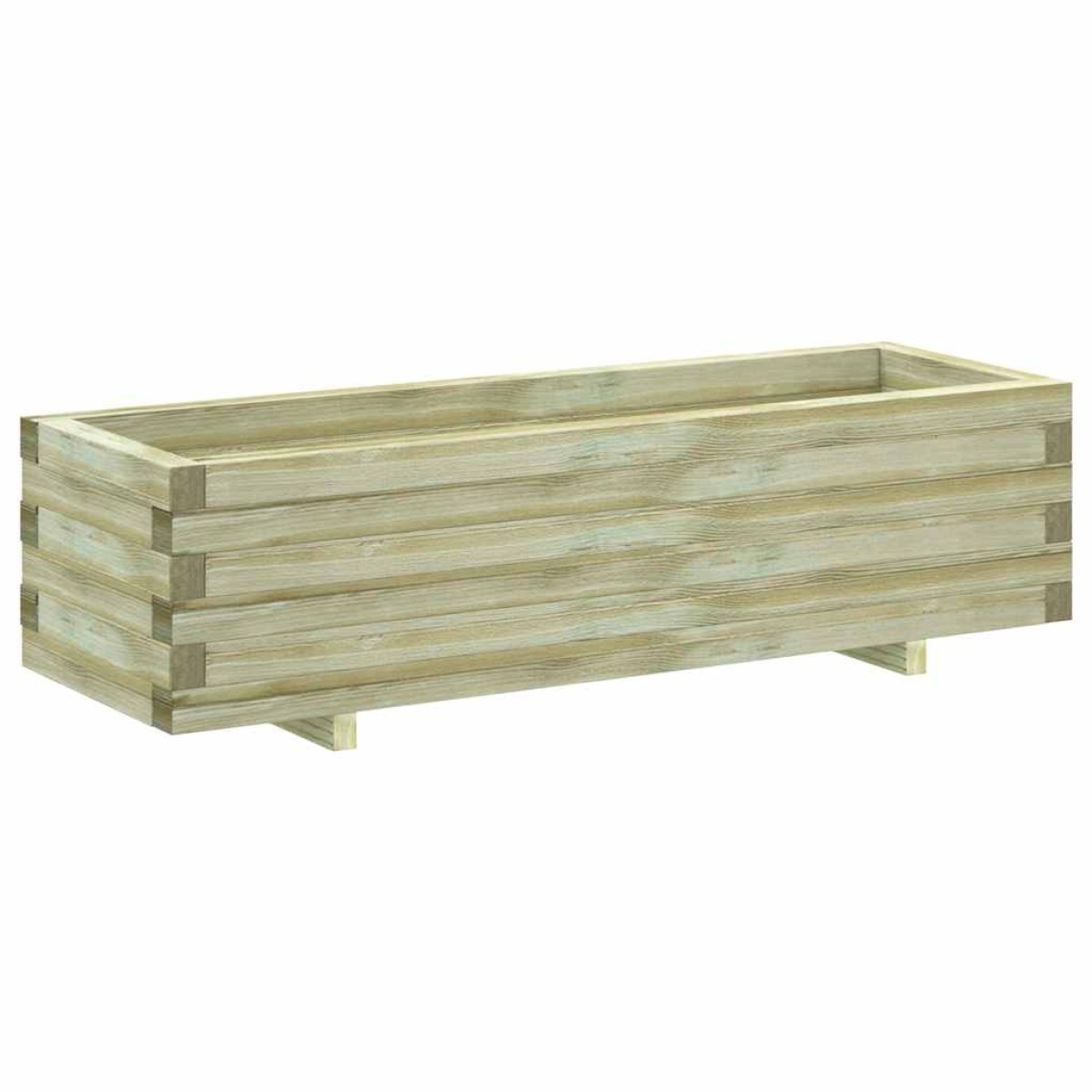 vidaXL Ζαρντινιέρα Υπερυψωμένη Ορθογώνια 120 x 40 x 30 εκ. Ξύλινη