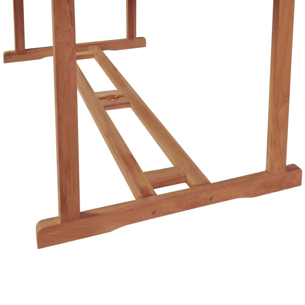 vidaXL Τραπέζι Κήπου 180 x 90 x 75 εκ. από Μασίφ Ξύλο Teak