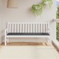 vidaXL Μαξιλάρι Πάγκου Κήπου Ανθρακί 180x50x3 εκ. Ύφασμα Oxford