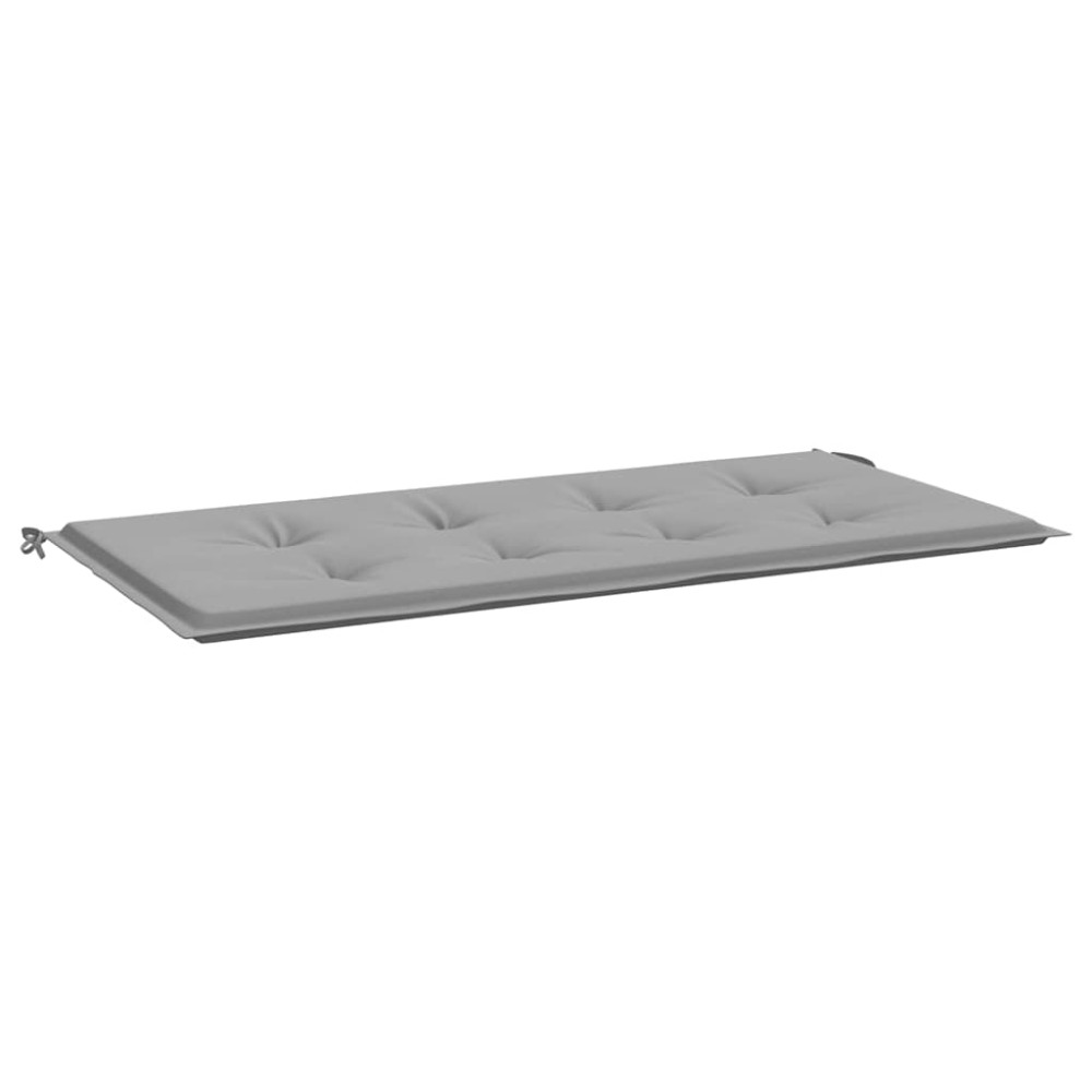 vidaXL Μαξιλάρι Πάγκου Κήπου Γκρι 120x50x3 εκ. Ύφασμα Oxford