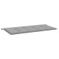 vidaXL Μαξιλάρι Πάγκου Κήπου Γκρι 120x50x3 εκ. Ύφασμα Oxford