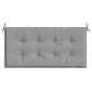 vidaXL Μαξιλάρι Πάγκου Κήπου Γκρι 120x50x3 εκ. Ύφασμα Oxford