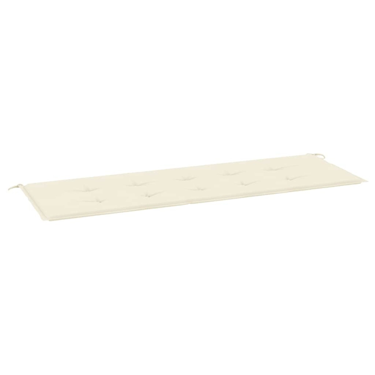 vidaXL Μαξιλάρι Πάγκου Κήπου Κρεμ 150 x 50 x 3 εκ. Ύφασμα Oxford