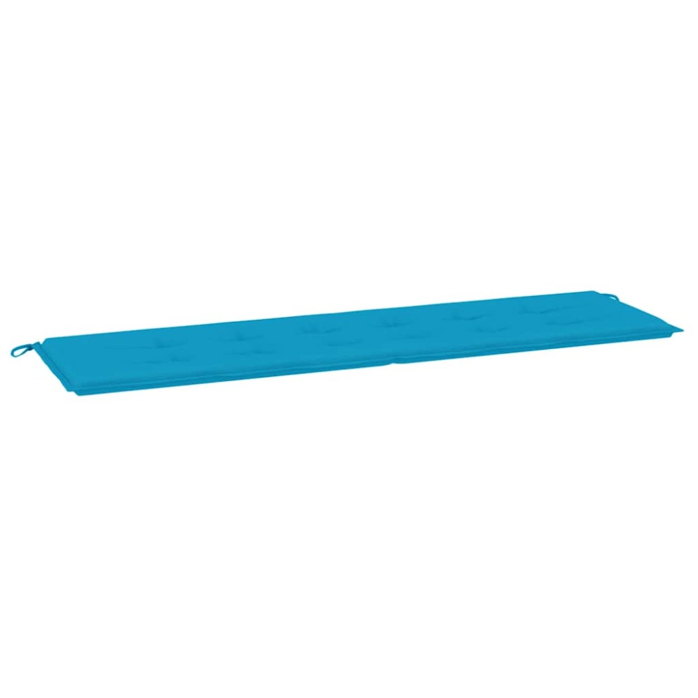vidaXL Μαξιλάρι Πάγκου Κήπου Μπλε 180 x 50 x 3 εκ. Ύφασμα Oxford