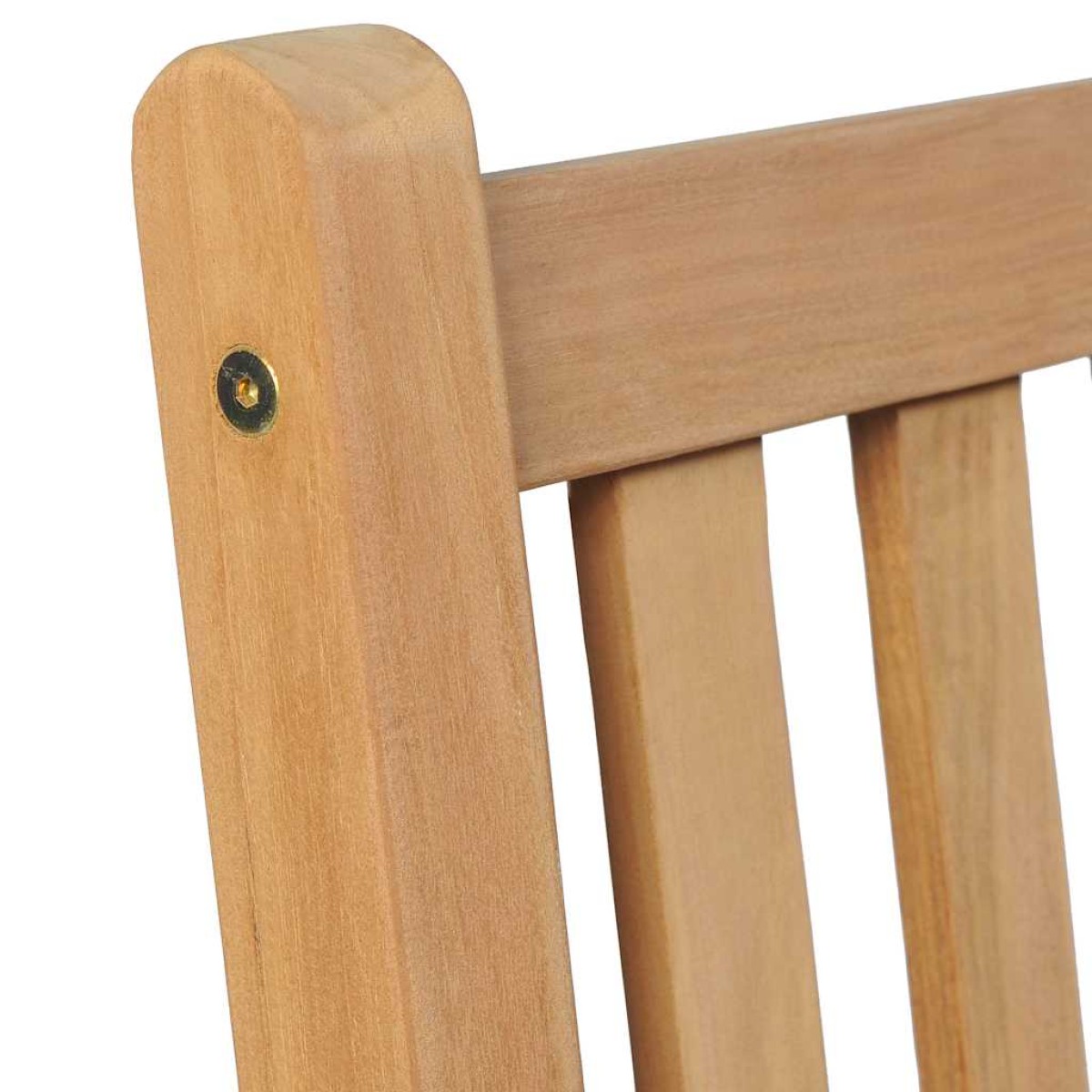 vidaXL Καρέκλες Κήπου 2 τεμ. από Μασίφ Ξύλο Teak