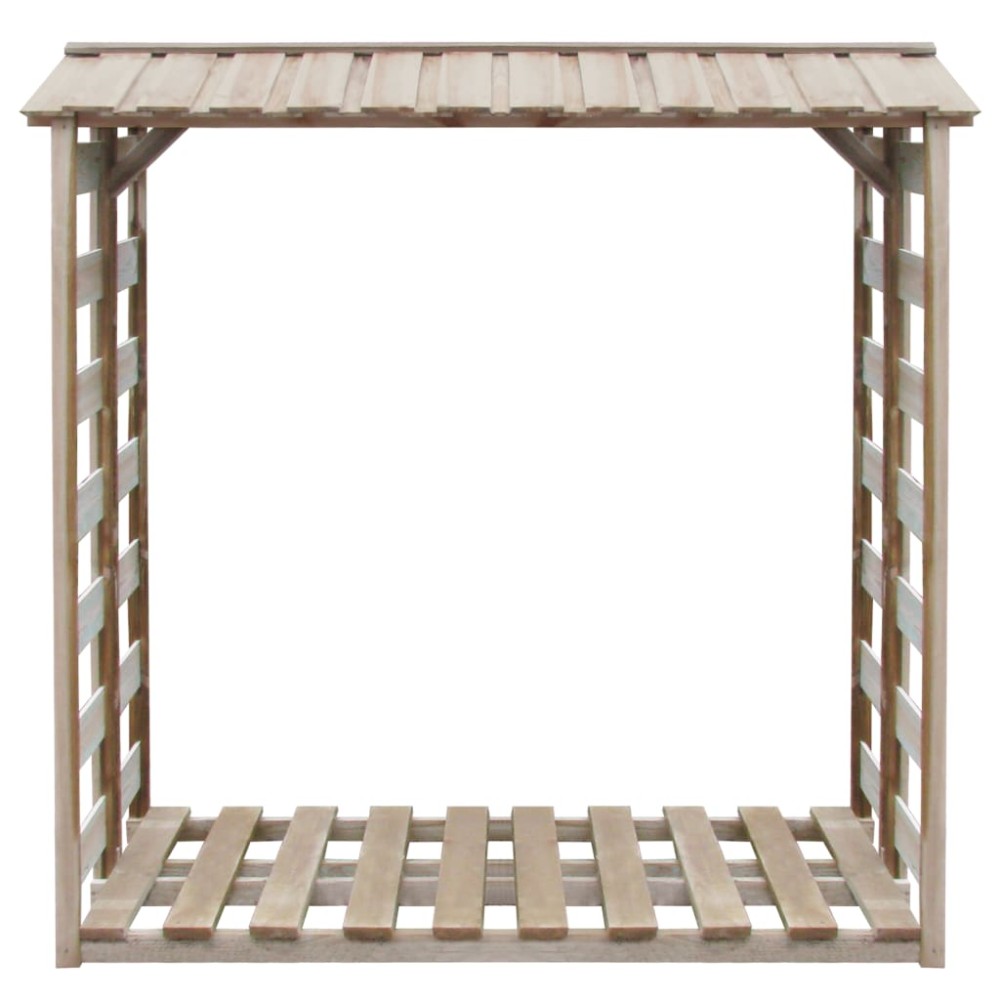vidaXL Υπόστεγο Αποθήκευσης Καυσόξυλων 150x90x176 εκ. Εμποτισμ. Πεύκο